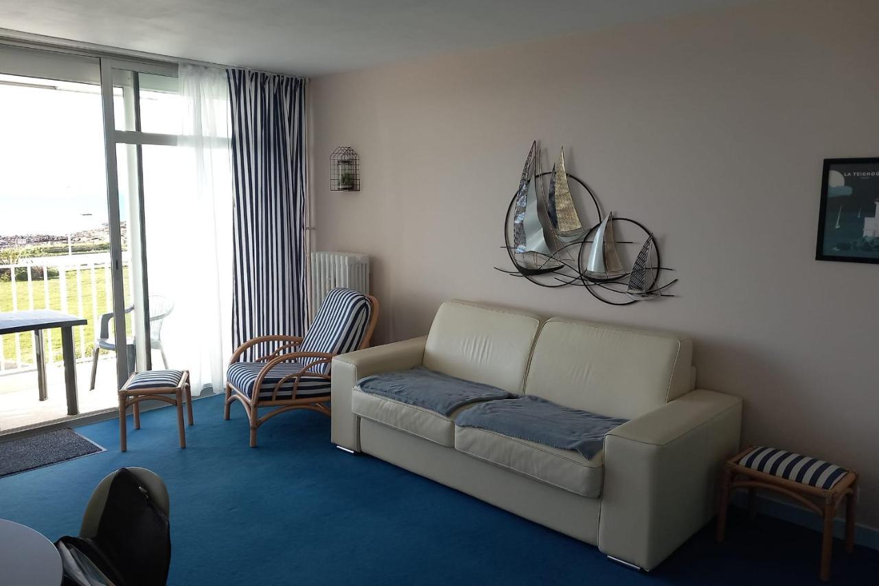 Grand Studio Vue Mer Dans Residence Des 3 Iles Pres De La Thalasso Quiberon Dış mekan fotoğraf