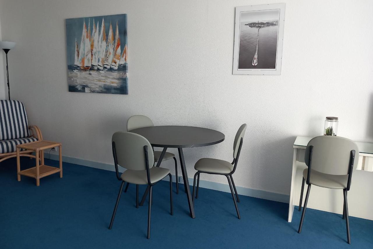 Grand Studio Vue Mer Dans Residence Des 3 Iles Pres De La Thalasso Quiberon Dış mekan fotoğraf