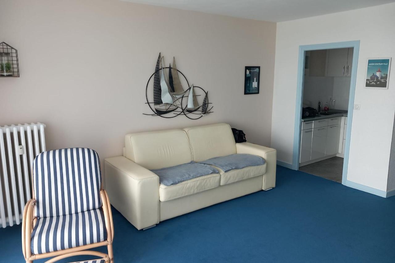 Grand Studio Vue Mer Dans Residence Des 3 Iles Pres De La Thalasso Quiberon Dış mekan fotoğraf