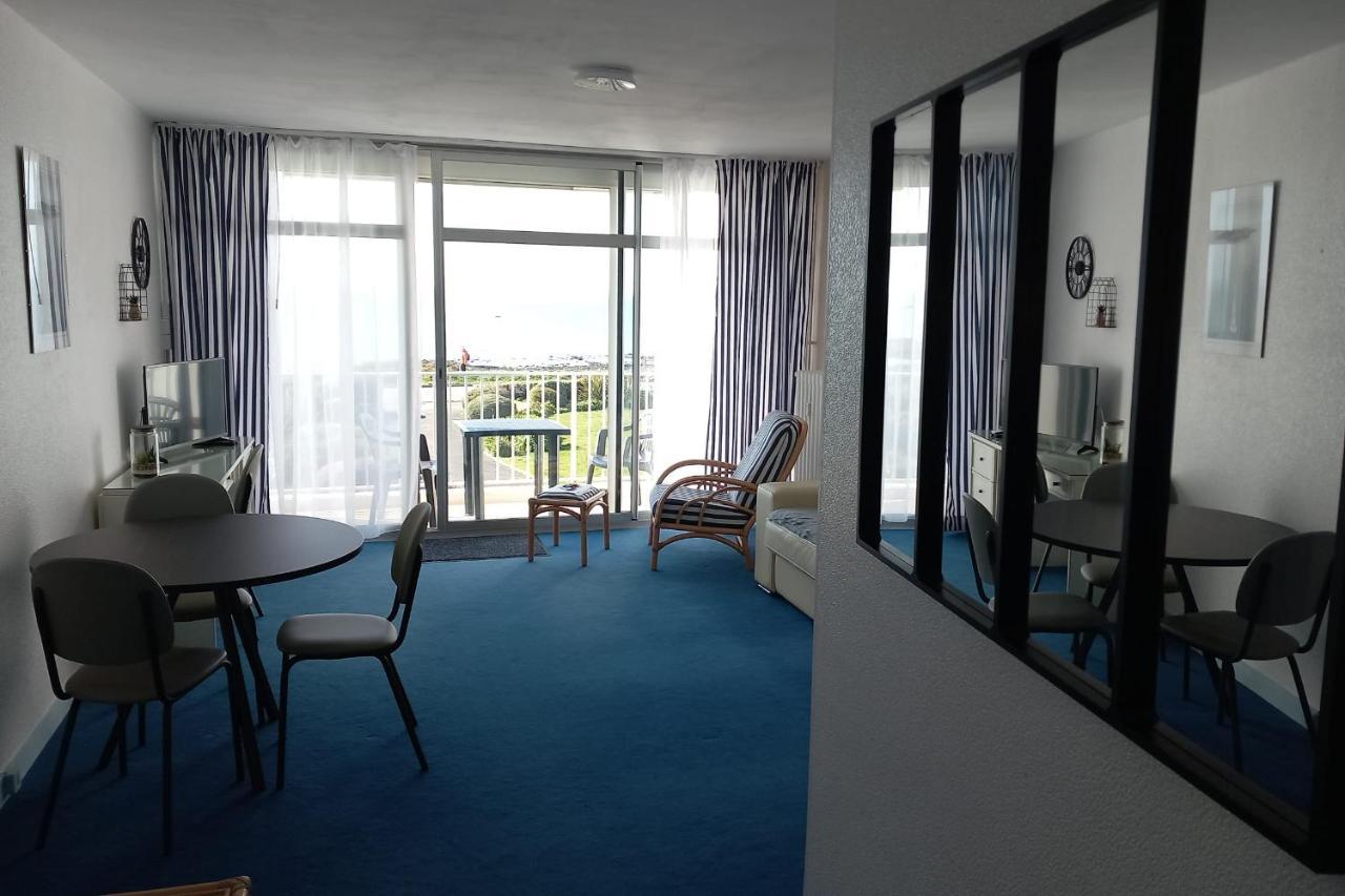 Grand Studio Vue Mer Dans Residence Des 3 Iles Pres De La Thalasso Quiberon Dış mekan fotoğraf